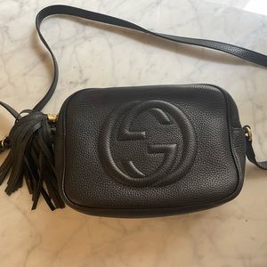 Black Gucci SoHo Disco bag